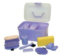 Kerbl Coffre De Pansage Complet Pour Enfants - Lilas