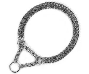 Kerbl Collier Étrangleur avec 2 Rangées pour Chien 35-45 cm