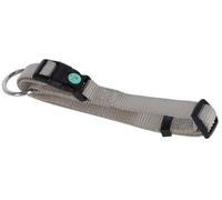 KERBL Collier Miami - Couleur Beige (Tour de Cou 40-55 cm, Largeur 20 mm, matériau Nylon, Taille réglable) 86192