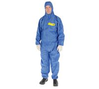 Kerbl Combinaison de protection chimique Typ 5/6 avec capuche 3 pièces