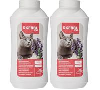 Kerbl Concentré Déodorant pour Litière Chat 700 g Lavande (Lot de 2)