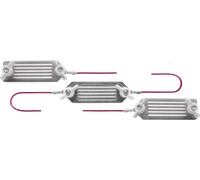 Kerbl Connecteurs de Ruban (vis jusqu'à 40 mm) - Lot de 3 - 1 kit