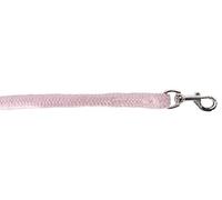 Kerbl Corde en coton 2 m Rose avec mousqueton.