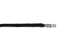 Kerbl Corde en coton avec mousqueton Bleu foncé 2 m