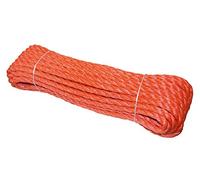 KERBL Corde en Polyester pour Élevage/Agriculture Urbaine Orange 12 mm 20M 250Kgs