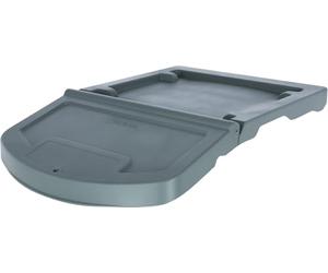 Kerbl Couvercle Individuel pour boîte à Nourriture empilable - 40/60 litres (Dimensions 58,2 x 39 x 4 cm, Poids 0,22 kg, Gris, Plastique) 3210254