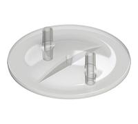 Kerbl Couvercle Plat pour Seau de traite Transparent 13 x 17 mm 2 Douilles
