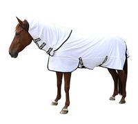 Covalliero Couverture Rugbe Superfly pour cheval Blanche 165 cm Taille XL