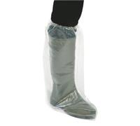 Kerbl Couvre-chaussures jetables, longues de 46 cm 50 paires (=100 pièces) transparentes, élastiques