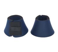 Kerbl Covalliero NeoLite Paire de cloches pour sabots Bleu marine foncé | Double fermeture , rembourrage extra épais, caoutchouc synthétique doux, résistant, fixation variable