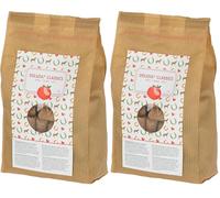 Kerbl Delizia Classic 325007 Cube de récompense (pour Chevaux, Sac de 1 kg, goût Pomme, avec teneur Naturelle en minéraux, collation pour Chevaux) (Lot de 2)
