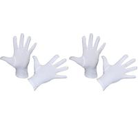 Kerbl Dermatex 29725/6 Lot de 12 gants en coton blanchi pour femme (8)