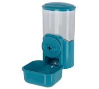 Kerbl Distributeur d'aliments, 1000 ML, Vert/Transparent, 11 x 20 x 20 cm, Distributeur de Nourriture pour Lapins, Distributeur de Nourriture pour lièvres, Plastique, Lapin, lièvres