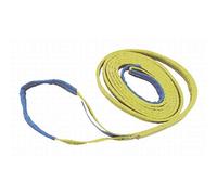 Kerbl Elingue Double Boucle 4 m/ 90 mm/Jaune/ 3 000 kg/ 6 000 kg