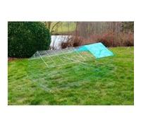 KERBL - Enclos extérieur pour rongeur - Antifugue - 180 x 90 x 75 cm - Gris - Sécurisé Gris G