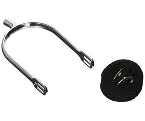 Kerbl Eperon avec Courroie pour Homme par Paire Droite pour Cheval 25 cm 321261