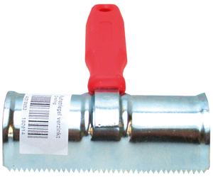 Kerbl Étrille métallique semi-ronde modèle en acier, avec poignée en plastique