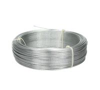 Kerbl Fil tressé 200 m fer zingué et 1,5 mm