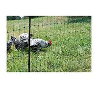 Kerbl Filet À Volailles Poultrynet Vert, Électriﬁable, Double Pointe, 25m, 106 cm pour Élevage/Agriculture Urbaine