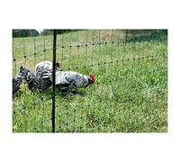 Kerbl Filet À Volailles Poultrynet Vert, Électrifiable, Double Pointe, 50m, 106 cm pour Élevage/Agriculture Urbaine