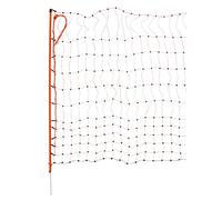 Kerbl Filet Électrifiable Simple Pointe pour Élevage Volaille Orange 50 m x 112 cm
