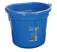 KERBL FlatBack Seau pour Cheval Bleu 20 L