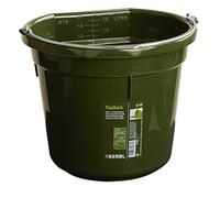 KERBL FlatBack Seau pour Cheval Vert 20 L