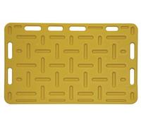 Kerbl flotté Planche 94 x 76 cm, Jaune