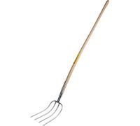 Kerbl Fourche à fumier avec manche standard, 31 x 23 cm