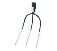 Kerbl Fourchette à Foin sans Manche 3 Dents 28 x 21 cm