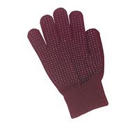 Kerbl Gants d'équitation Magic Grippy pour enfant Bordeaux
