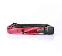 Kerbl GoLeyGo 2.0 Laisse plate pour chien avec fermeture magnétique et broche adaptatrice Rouge Taille S