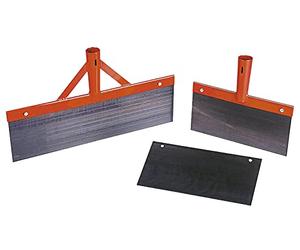 Kerbl grattoir Contre Les Chocs, 30 cm, grattoir à Glace, à béton, en métal, avec Acier à Ressort de 1 mm d’épaisseur, sans Manche