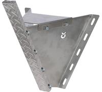 Kerbl Grattoir en acier inoxydable (truies) 32,5 x 35 x 31,6 cm