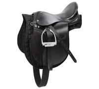 Kerbl Haflinger Selle En Cuir Noir 32285 Noir