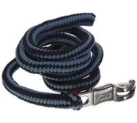 KERBL Hippo Longe Mousqueton Anti-Panique pour Cheval Noir/Argent