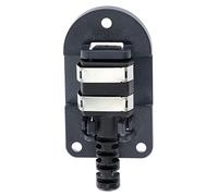 Kerbl Hobbyfarming 2X SnailStop Connecteur de Clôture, Prolonger Le Ruban de clôture de la clôture électrique Anti-limaces, Montage Facile