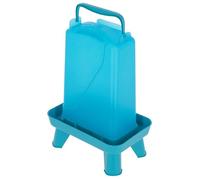 Kerbl Hobbyfarming Abreuvoir avec Pieds 3,5 L pour volaille, Plastique, Bleu