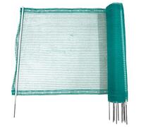 Fritz Göbel Clôture universelle – 80 cm x 20 m – 11 piquets avec pointe simple