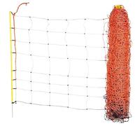 Kerbl Hobbyfarming Filet à Moutons 50 m, Orange, Hauteur : 108 cm, Pointe Unique