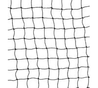 Kerbl Hobbyfarming Filet de sécurité Universel, Filet pour volailles, Noir, 5x5m, polyéthylène, Mailles 30x30mm, résistant aux UV et aux intempéries