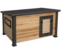 Kerbl Hobbyfarming Poulailler pour Canards et oies Duck Town XL, 115x77x67 cm, Maison pour Canards, poulailler pour Petits Animaux, épicéa, oies, Petits Animaux