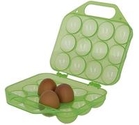 Kerbl Hobbyfarming Rangement à œufs en Plastique pour 12 œufs, Vert
