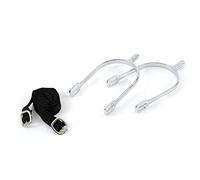 Kerbl Homme Éperons avec Lanières D'éperons en Forme de Goutte Paire perons , 25, 25 mm EU