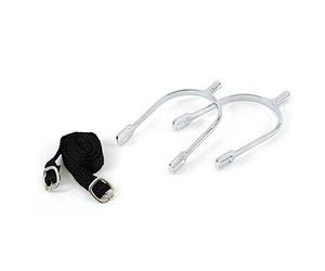 Kerbl Homme Éperons avec Lanières D'éperons en Forme de Goutte Paire perons , 25, 25 mm EU