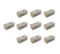 Kerbl Isolateur de traction en porcelaine - 10 pcs. isolateur d'angle