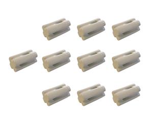 Kerbl Isolateur de traction en porcelaine - 10 pcs. isolateur d'angle