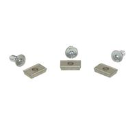 Kerbl Jeu de lames Pro (3 pièces) pour disque de parage 6 Cut / 3 Cut