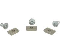 Kerbl Jeu de lames Profi (3 pièces) pour disque de parage 6 Cut / 3 Cut
