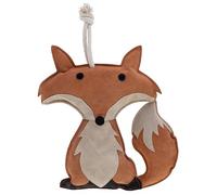 Kerbl Jouet pour Chevaux KniStar Renard (Occupation Contre l'ennui, avec Remplissage en Fibre de Coco & Bouteille crépitante, Daim Robuste, Design Plat avec Cordes, à Suspendre) 3230299